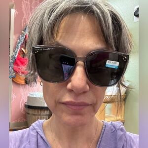 Blue Planet Eyewear recycled plastic polarized sunglasses NWT